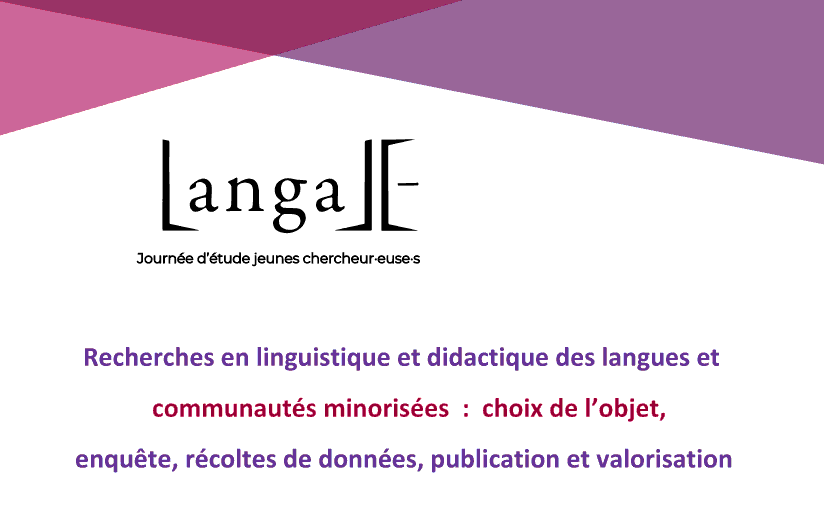 LangaJE 2025 - vignette