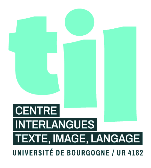 Logo du centre interlangues Text, Image, Langage (TIL)